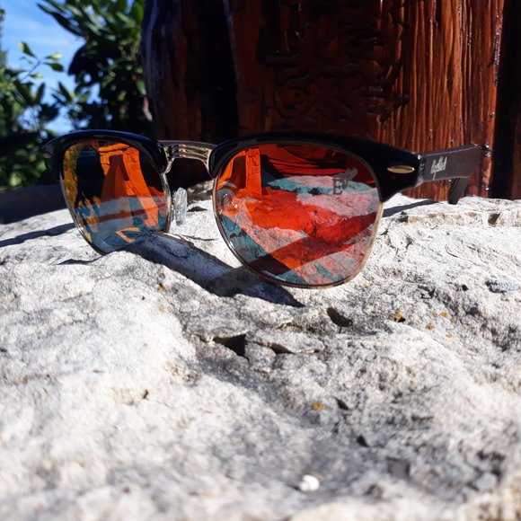 Black Bamboo Club Sunglasses, Polarized Lenses main image 7